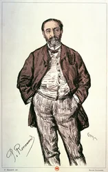 Portrait of Camille Saint-Saens